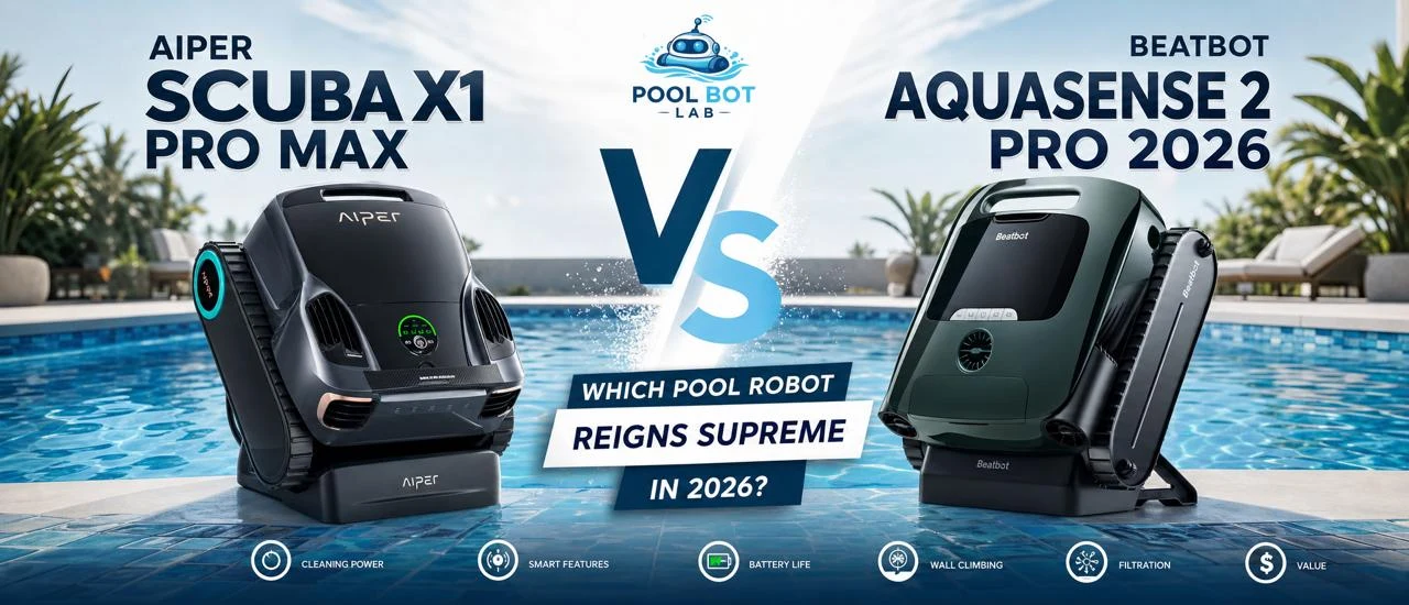 AIPER Scuba X1 Pro Max vs Beatbot AquaSense 2 Pro 2026