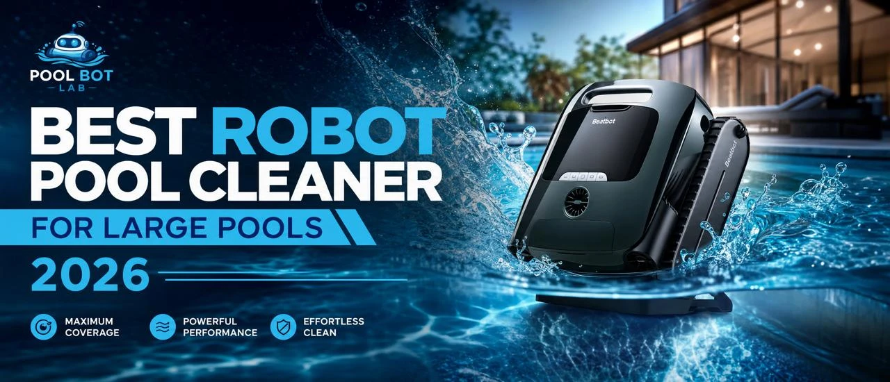 Best Robot Pool Cleaner for Large Pools 2026